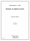 涙せよ、わが瞳（ユーフォニアム＆テューバ四重奏)【	 Weep, O Mine Eyes】