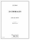 24コラール（ユーフォニアム＆テューバ四重奏)【24 Chorales】