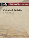 犯罪行為（打楽器九重奏）【Criminal Activity】