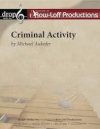 犯罪行為（打楽器九重奏）【Criminal Activity】