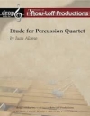 打楽器四重奏の為のエチュード（打楽器四重奏）【Etude for Percussion Quartet】