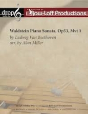 ピアノ・ソナタ・Op.53・第一楽章「ワルトシュタイン」（打楽器七重奏）【Waldstein Piano Sonata, Op 53, Mvt 1】