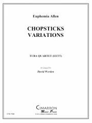 チョップスティックス変奏曲（ユーフォニアム＆テューバ四重奏)【Chopsticks Variations】