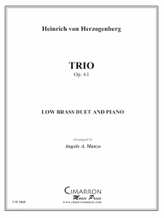 トリオ・Op.61（ユーフォニアム＆テューバ二重奏+ピアノ)【Trio, Op. 61】
