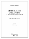 テューバ四重奏のためのコラールとバリエーション（ユーフォニアム＆テューバ四重奏)【Chorale and Variations for tuba quartet】