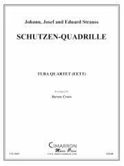 シュッツェン・カドリール（ユーフォニアム＆テューバ四重奏)【Schutzen-Quadrille】