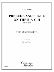 バッハのプレリュードとフーガ（ユーフォニアム＆テューバ四重奏)【Prelude and Fugue on the B-A-C-H】