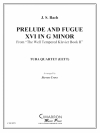 プレリュードとフーガ・XVI.ト短調（ユーフォニアム＆テューバ四重奏)【Prelude and Fugue XVI in g minor】