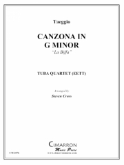 カンツォーナ・ト短調（ユーフォニアム＆テューバ四重奏)【Canzona in g minor】