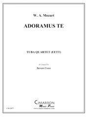 あなたを崇めます（ユーフォニアム＆テューバ四重奏)【Adoramus Te】