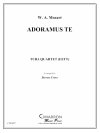 あなたを崇めます（ユーフォニアム＆テューバ四重奏)【Adoramus Te】