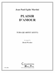 愛のよろこび（ユーフォニアム＆テューバ四重奏)【Plaisir D'Amour】