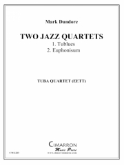 2つのジャズ・カルテット（ユーフォニアム＆テューバ四重奏)【Two Jazz Quartets】