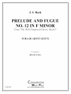 プレリュードとフーガ・No.12・ヘ短調（ユーフォニアム＆テューバ四重奏)【Prelude & Fugue No. 12 in F Minor】