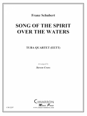 水の上御霊の歌（ユーフォニアム＆テューバ四重奏)【Song of the Spirit Over the Waters】