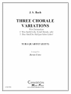 3つのコラール変奏曲（ユーフォニアム＆テューバ四重奏)【Three Chorale Variations】