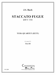 スタッカート・フーガ（ユーフォニアム＆テューバ四重奏)【Staccato Fugue】