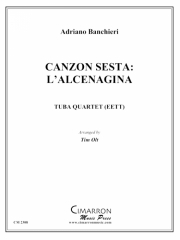 Canzon Sesta: L'Alcenagina（ユーフォニアム＆テューバ四重奏)【Canzon Sesta: L'Alcenagina】
