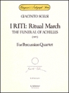 リチュアル・マーチ（打楽器四重奏）【I Riti: Ritual March – The Funeral of Achilles】