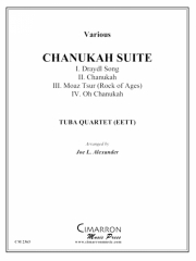ハヌカー組曲（ユーフォニアム＆テューバ四重奏)【Chanukah Suite】