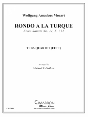 トルコ流のロンド（ユーフォニアム＆テューバ四重奏)【Rondo a la Turque】