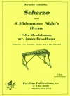 スケルツォ「真夏の夜の夢」より（フェリックス・メンデルスゾーン）（打楽器六～七重奏）【Scherzo from A Midsummer Night’s Dream】