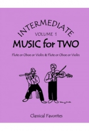 クラシック・デュエット集・Vol.1（中級編） (ヴァイオリンニ重奏)【Intermediate Music for Two Volume 1】