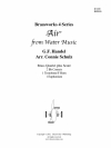 組曲『水上の音楽』より「アリア」 (ヘンデル)（金管四重奏)【Air from Water Music】