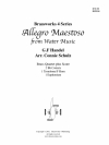 アレグロ・マエストーソ「水上の音楽」より（金管四重奏)【Allegro Maestoso from Water Music】