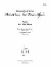 アメリカ・ザ・ビューティフル（金管四重奏)【America the Beautiful】