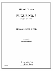 フーガ・No.3（ユーフォニアム＆テューバ四重奏)【Fugue No. 3】