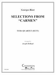 セレクション「カルメン」より（ユーフォニアム＆テューバ四重奏)【Selections from Carmen】