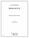 ロマンス・第2番 (クララ・シューマン)（ユーフォニアム＆テューバ四重奏)【Romance II】