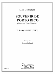 プエルトリコの思い出 (ルイス・モロー・ゴットシャルク)（ユーフォニアム＆テューバ四重奏)【Souvenir de Porto Rico】