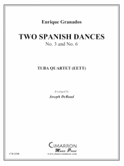 2つのスパニッシュ・ダンス（エンリケ・グラナドス）（ユーフォニアム＆テューバ四重奏)【Two Spanish Dances】