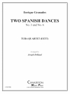2つのスパニッシュ・ダンス（エンリケ・グラナドス）（ユーフォニアム＆テューバ四重奏)【Two Spanish Dances】