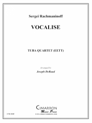 ヴォカリーズ（ユーフォニアム＆テューバ四重奏)【Vocalise】