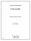ヴォカリーズ（ユーフォニアム＆テューバ四重奏)【Vocalise】