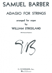 弦楽のためのアダージョ（サミュエル・バーバー）（オルガン）【Adagio for Strings, Op. 11】