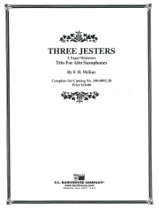 スリー・ジェスターズ（F・H・マッケイ）  (サックス三重奏+ピアノ)【Three Jesters】