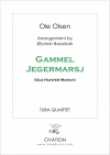 旧ハンターマーチ（ユーフォニアム＆テューバ四重奏)【Gammel Jegermarsj (Old Hunter March)】