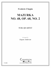 マズルカ・No.48・Op.68・No.2（テューバ四重奏)【Mazurka No. 48, Op 68, No. 2】