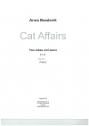 キャット・アフェアーズ  (アンナ・ボーツヴィック)（テューバ二重奏+ピアノ)【Cat Affairs (trio)】