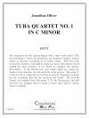 テューバカルテット・No.1・ハ短調（ユーフォニアム＆テューバ四重奏)【Tuba Quartet No. 1 in c minor】