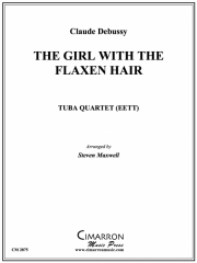 亜麻色の髪の乙女（ユーフォニアム＆テューバ四重奏)【Girl With The Flaxen Hair, The】