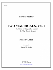 ２つのマドリガル・Vol.1（金管四重奏)【2 Madrigals, Vol. 1】