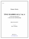 ２つのマドリガル・Vol.4（金管四重奏)【2 Madrigals, Vol. ４】
