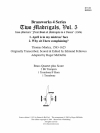 ２つのマドリガル・Vol.5（金管四重奏)【2 Madrigals, Vol. ５】
