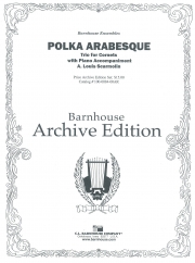 ポルカ・アラベスク（アントニー・ルイス・スカーモリン）　 (トランペット三重奏+ピアノ）【Polka Arabesque】