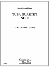 テューバカルテット・No.2  (ジョナサン・オリバー)（ユーフォニアム＆テューバ四重奏)【Tuba Quartet No.2】